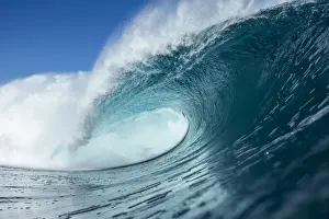 ocean, surfer, w