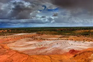 Julie Fletcher Prints: Ochre Pits Farina