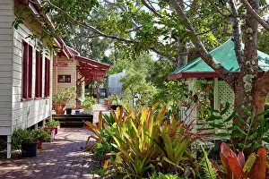 Prints of The old railway station in Panoma in the Noosa Hinterland in Queensland. The station is now run as a community art centre and tourist information hub Perfect Puzzle Prints: Od railway station in Panoma