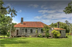 An old and abandoned Pitcairners homestead on Norfolk Island An old and abandoned Pitcairners homestead on Norfolk Island