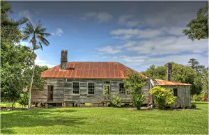 An old and abandoned Pitcairners homestead on Norfolk Island