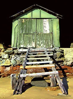 Jodie Griggs Collection: Old Green Boat Shed