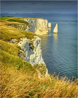 Images Dated 5th September 2012: Old Harry rocks, Dorset, England, United Kingdom