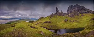 Old man of Storre, Isle of Skye, Inner Hebrides, Scotland