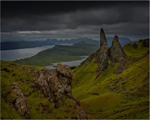 Inner Hebrides Prints: Old man of Storre, Isle of Skye, Inner Hebrides, Scotland