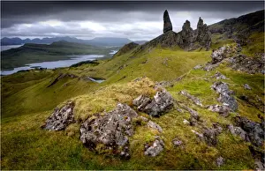 Inner Hebrides Prints: Old man of Storre, Isle of Skye, Inner Hebrides, Scotland