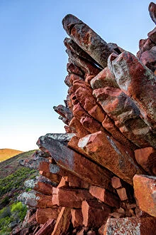 Images Dated 12th February 2016: Organ Pipes of Gawler Ranges