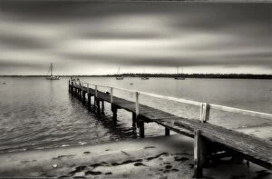 Images Dated 13th July 2014: Overcast view of pier