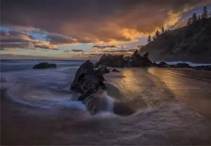 Pacific Ocean colours