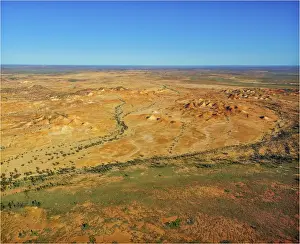 Images Dated 28th July 2011: The Painted hills, an area of outstanding natural beauty in the arid region of Anna Creek
