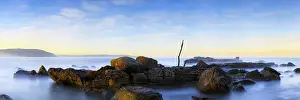 Awe Inspiring Australian Panorama Prints: Palm Beach Rock Shelf