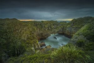 Images Dated 22nd April 2016: Pancake rocks, Punakaiki, west coast, south island, New Zealand
