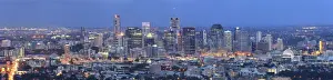 Building Exterior Prints: Panorama of Brisbane, Queensland, Australia