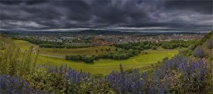 Images Dated 10th July 2015: Panorama of Edinburgh city