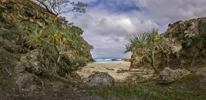 Panoramic view of Point Lookout, North Stradbroke Island