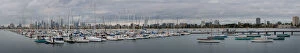 Images Dated 26th March 2016: Panoramic view of St Kilda breakwater