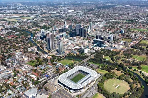 Parramatta aerial view Parramatta aerial view