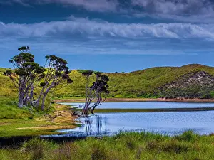 Images Dated 2023 January: Pearshape and Ettricks Lagoons on the south coast road