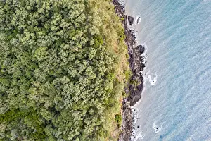 Tropical Climate Prints: No People, Horizontal, Outdoors, Day, Aerial View, Directly Above, Nature, Environment