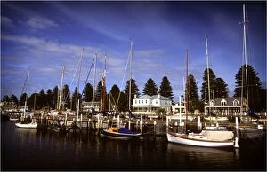 Images Dated 28th July 2013: Port Fairy harbour, Victoria, Australia