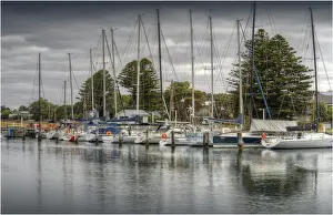 Port Fairy harbour, Victoria, Australia