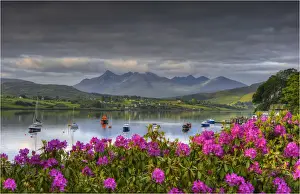 Portree harbour view, Isle of Skye, Inner Hebrides, Scotland
