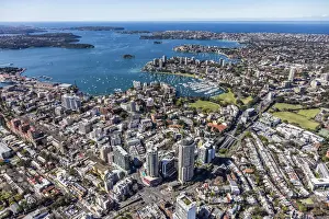 Airphotos Of Australia Prints: Potts Point