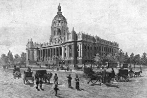 The proposed design for Parliament House, Melbourne, Australia