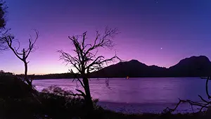 Purple Sunset, Wineglass Bay, Freycinet National Park