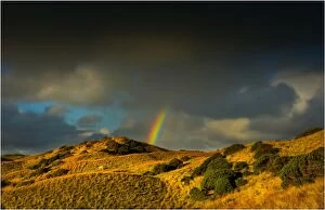 Images Dated 10th September 2011: Rainbow after a storm, King Island, Bass Strait, Tasmania, Australia