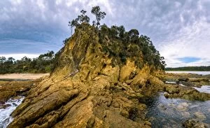 Images Dated 30th June 2016: Reef Point near Maloneys Beach in Murramarang National Park, New South Wales