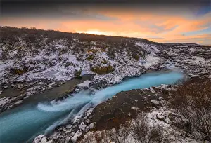 Reykholt Hraunfossar Iceland