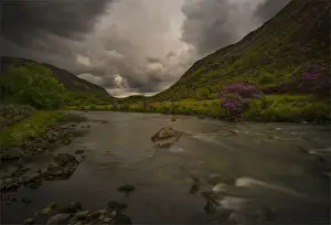 Wales Prints: The river Colwyn, Northern Wales, United Kingdom