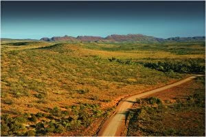 Images Dated 26th July 2011: Road through the Gammon rnages, Flinders Ranges, South Australia