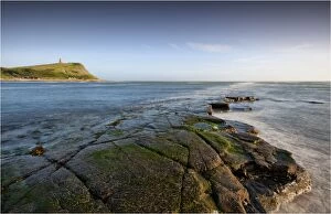 Images Dated 16th June 2013: The rocky coastline of Kimmeridge bay, Jurassic coastline of Dorset, south west England