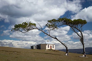James Stone Nature Photography Collection: Ruby hunts cottage, Maria Island, Tasmania