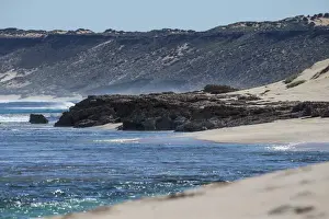 Mike Riley Prints: Rugged coastline