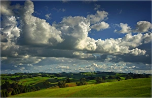 Rural view near Fish Creek, South Gippsland, Victoria, Australia Rural view near Fish Creek, South Gippsland, Victoria, Australia