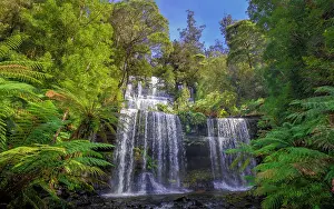 Ian Rolfe's Southern Lightscapes Prints: Russell falls in the Mount Field National Park southern Tasmania, Australia