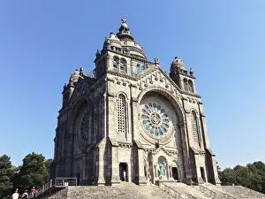 Gothic Style Prints: Sanctuary of Santa Luzia in Viana do Castelo, Portugal