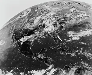 : Satellite View Of North America