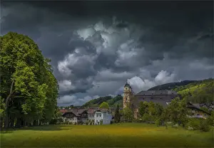 Scenic delights around the village of Mondsee, in the Vocklabruck district in