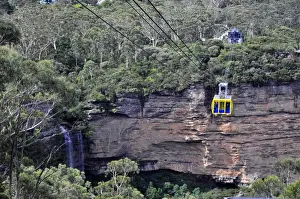 Crossing Prints: Scenic world katoomba skyway