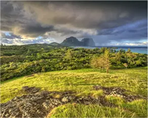 Scenically beautiful and a world heritage designated location, Lord Howe Island lies between the South Pacific ocean and the Tasman sea off the coast of New South Wales, Australia