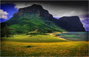 Scenically beautiful and a world heritage designated location, Lord Howe Island lies between the South Pacific ocean and the Tasman sea off the coast of New South Wales, Australia