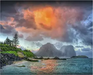 Scenically beautiful and a world heritage designated location, Lord Howe Island lies between the South Pacific ocean and the Tasman sea off the coast of New South Wales, Australia