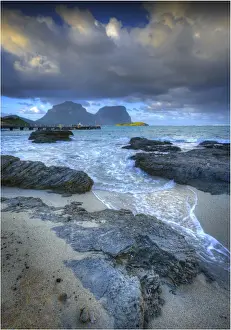 Scenically beautiful and a world heritage designated location, Lord Howe Island lies between the South Pacific ocean and the Tasman sea off the coast of New South Wales, Australia
