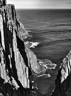 Sea cliffs, Cape Hauy, Tasmania