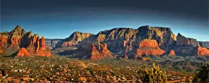 Eco Tourism Prints: A Sedona view, Arizona, Western united States of America