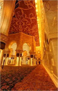 Mosque Prints: Sheikh Zayed mosque Abu Dhabi United Arab Emirates